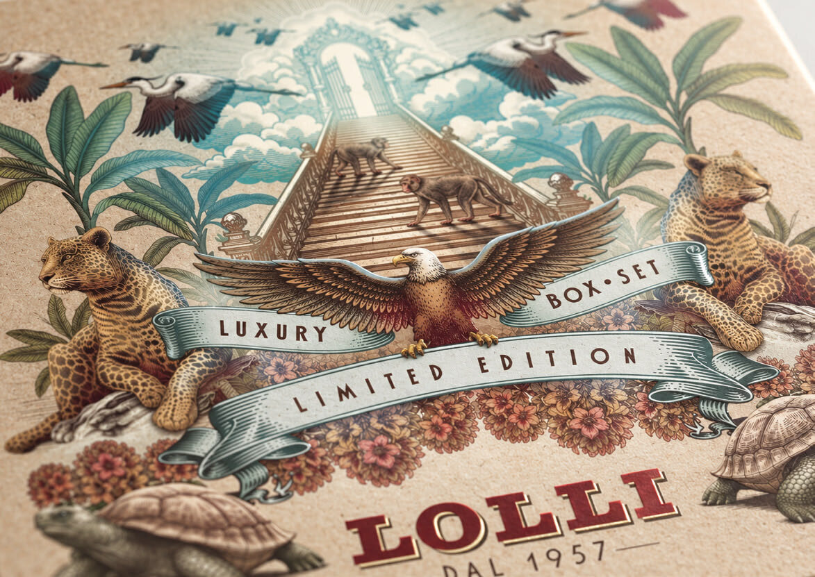 Luxury Box Set – dettaglio grafica