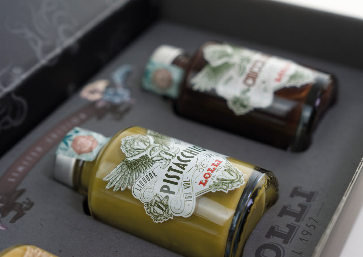 Luxury Pocket Box – dettaglio grafica